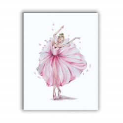 Tablou Copii - Pink Ballerina - Img 3