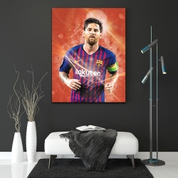 Tablou Fotbalisti Lionel Messi 2, 30 x 40 cm, - Oferta -