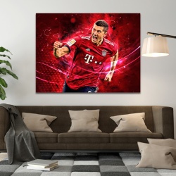 Tablou Fotbalisti Robert Lewandowski
