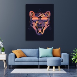Tablou Modern art cheetah