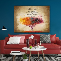 Tablou Motivational - Be like a tree - Img 5