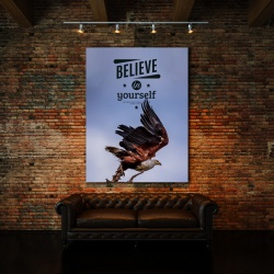 Tablou Motivational - Believe In Yourself (Eagle) - Img 4