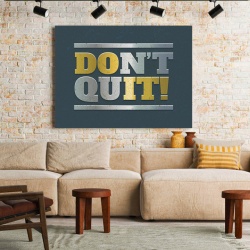 Tablou Motivational - Don't Quit - Do It! - Img 2