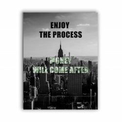 Tablou Motivational - Enjoy The Process - Img 3