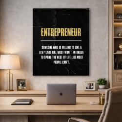 Tablou Motivational - Entrepreneur (definition)