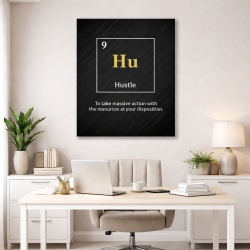 Tablou Motivational - Hustle