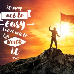 Tablou Motivational - It Will Be Worth It - Img 4