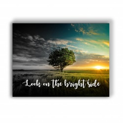 Tablou Motivational - Look On The Bright Side - Img 4
