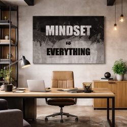 Tablou Motivational - Mindset is everything
