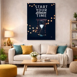 Tablou Motivational - Start Your Dream Time
