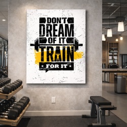 Tablou Motivational - Train for it