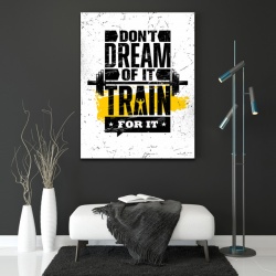 Tablou Motivational - Train for it - Img 3