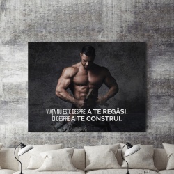 Tablou Motivational - Viata Nu Este Despre A Te Regasi - Img 2