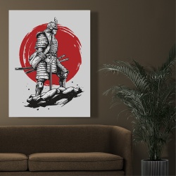 Tablou Samurai on a rock - Img 2