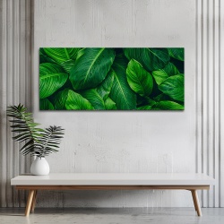 Tablou Vegetatie - Deep Green Tropical Leaves (066) - Img 4