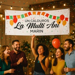Banner personalizat - un calduros La Multi Ani - Img 4