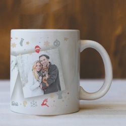 Cana Craciun Personalizata Colaj 3 Poze - Img 1