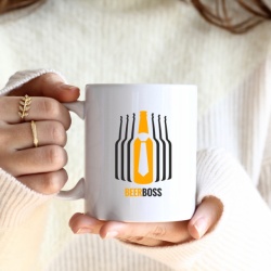 Cana cu Mesaj Beer Boss