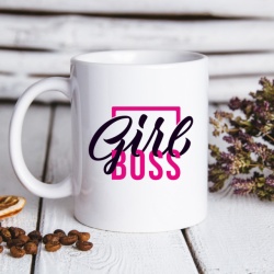 Cana cu Mesaj Girl Boss - Img 3
