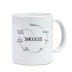 Cana cu Mesaj Think Ideea Success - Img 5