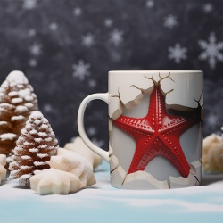 Cana De Craciun - 3D Starfish - Img 3
