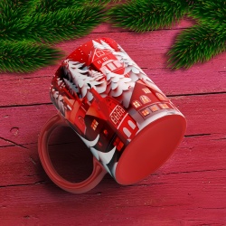 Cana De Craciun - Red and White Christmas