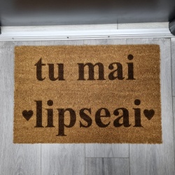 Covor de intrare personalizat - 60x40cm - tu mai lipseai - Img 7