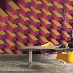 Fototapet - 3d future geometric design (FTD1000352) - Img 2