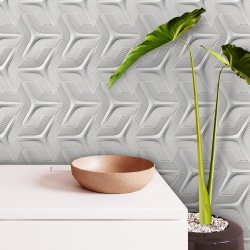 Fototapet 3D - Pattern inclinat cu striatii si linii 3D063 - Img 3