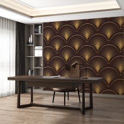 Fototapet - Golden art deco 4 (FTD1000306) - Img 3