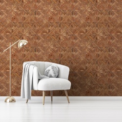 Fototapet Imitatie Lemn - Pattern din scandurele mici in diverse unghiuri (Wood 047) - Img 4