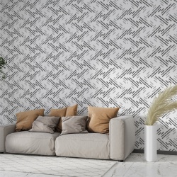 Fototapet Texturi - Linii fragmentate in ziz gag (Texture 018) - Img 2