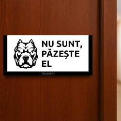 Semn de Ușă Personalizat – Mesaje amuzante interschimbabile - Img 8