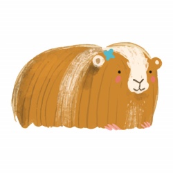 Sticker Copii - Hamster pictat - Img 2