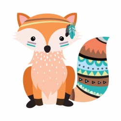 Sticker Copii - Indie fox - Img 2