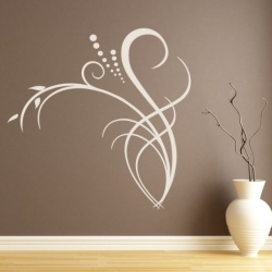 Sticker de Perete Dotted Vines Swirl - Img 2
