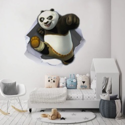 Sticker De Perete Kung-fu Panda - Img 1