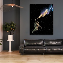 Tablou Astronaut painting the sky - Img 5