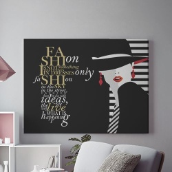 Tablou Canvas Fashion Gold