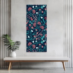 Tablou canvas - Flori de camp stilizate (Floral 014) - Img 5