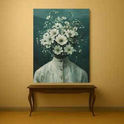 Tablou Canvas - Flowers in My Mind - Img 5