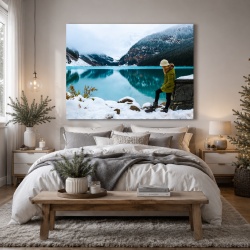 Tablou Canvas Frozen Lake
