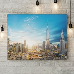 Tablou Canvas Futuristic Dubai - Img 3