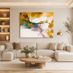 Tablou Canvas Golden Abstract Fantasy