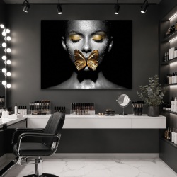 Tablou Canvas - Golden Butterfly