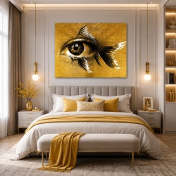 Tablou Canvas - Golden Eye-fish
