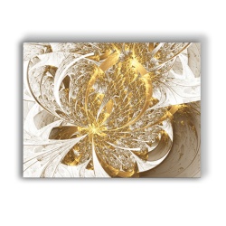 Tablou Canvas Golden Inflorescence - Img 2