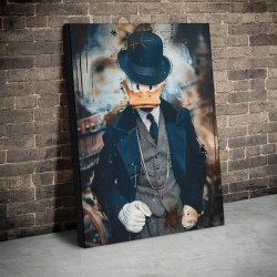 Tablou Canvas Inspirațional - Peaky Blinders Scrooge McDuck - Img 2