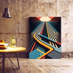 Tablou Canvas Modern Abstract - Abstract Highway - Img 2
