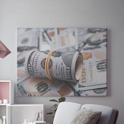 Tablou Canvas Money Roll